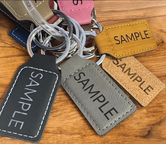 Leather Keychain