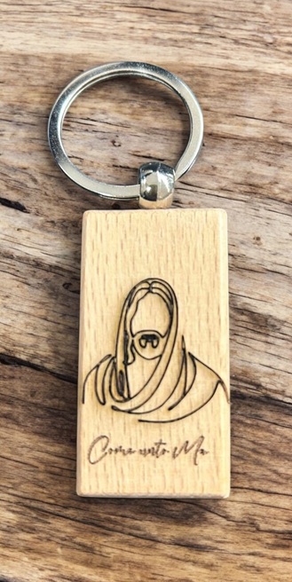 Wood Keychain
